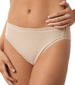 OnGossamer Mesh Hi-Cut Brief